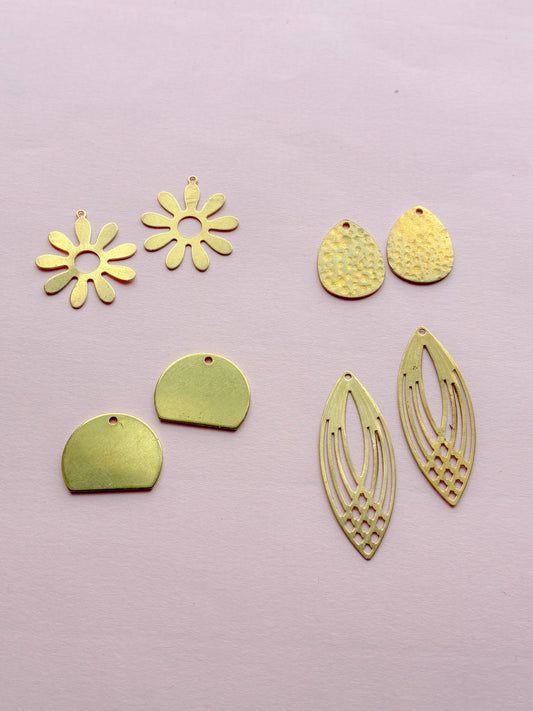 Sampak messing 14 // bagstykker