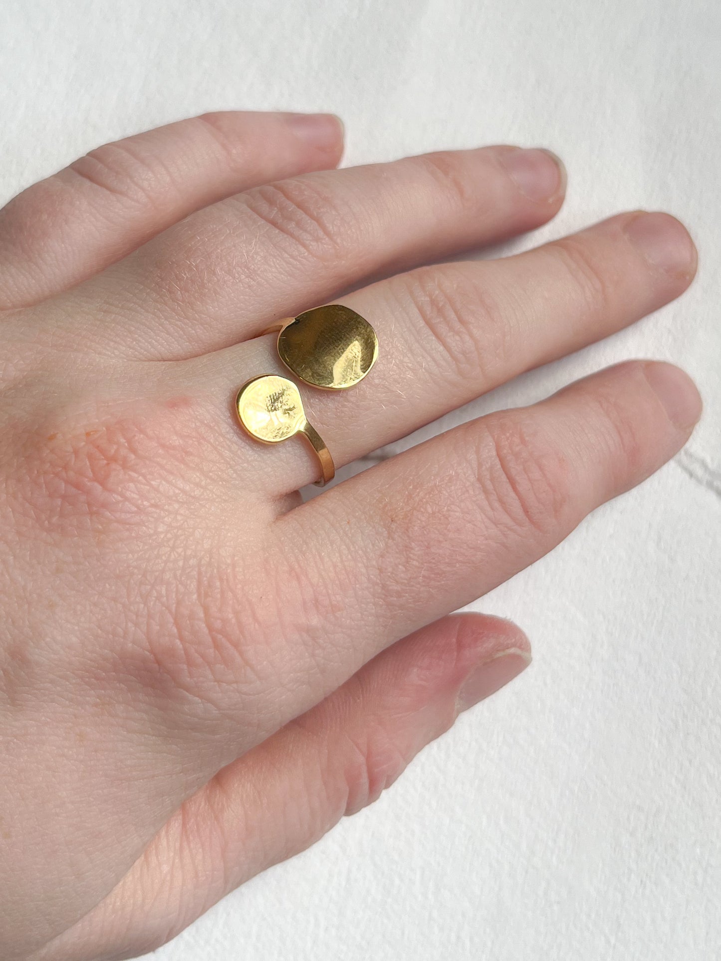 Ring // dobbelt coin