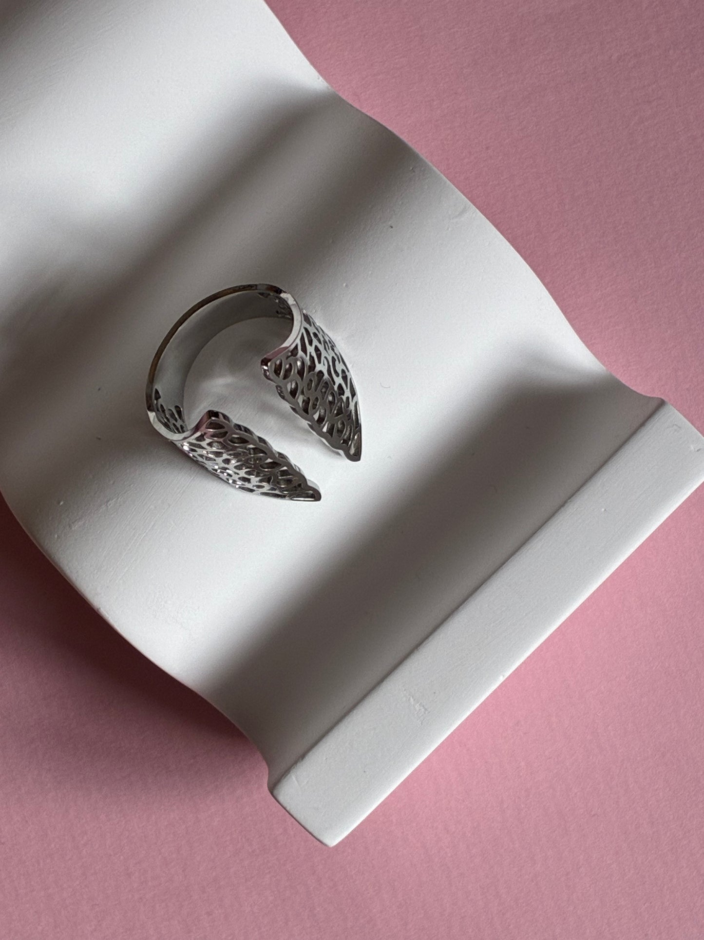Ring // åben blonde stål