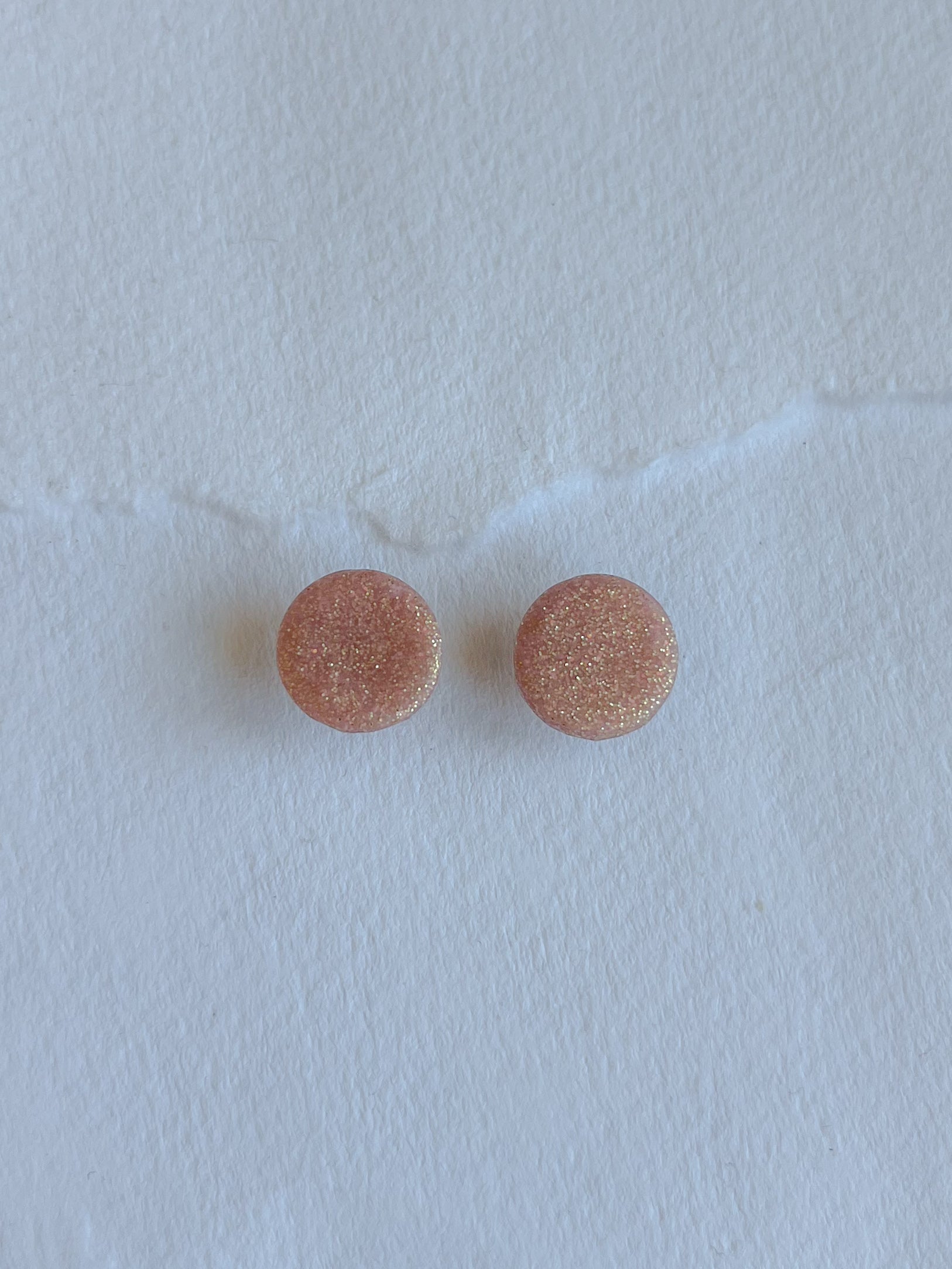 DOTS ørestikker // Rosegold glimmer
