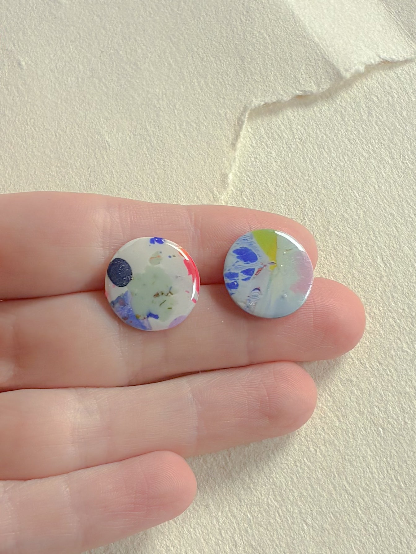 DOTS ørestikker // oversize unika mix 9