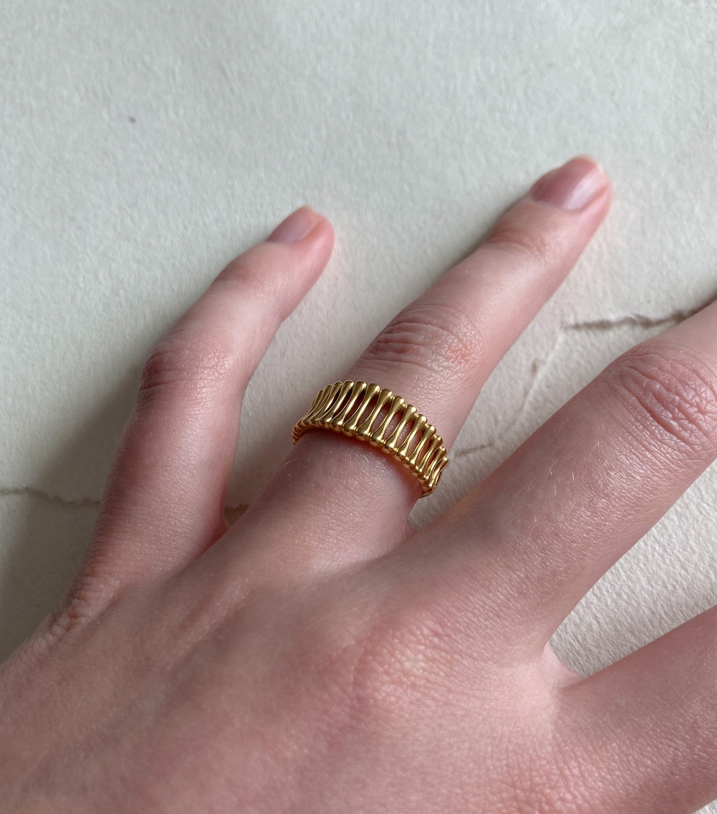 Vandfast Ring // stripes