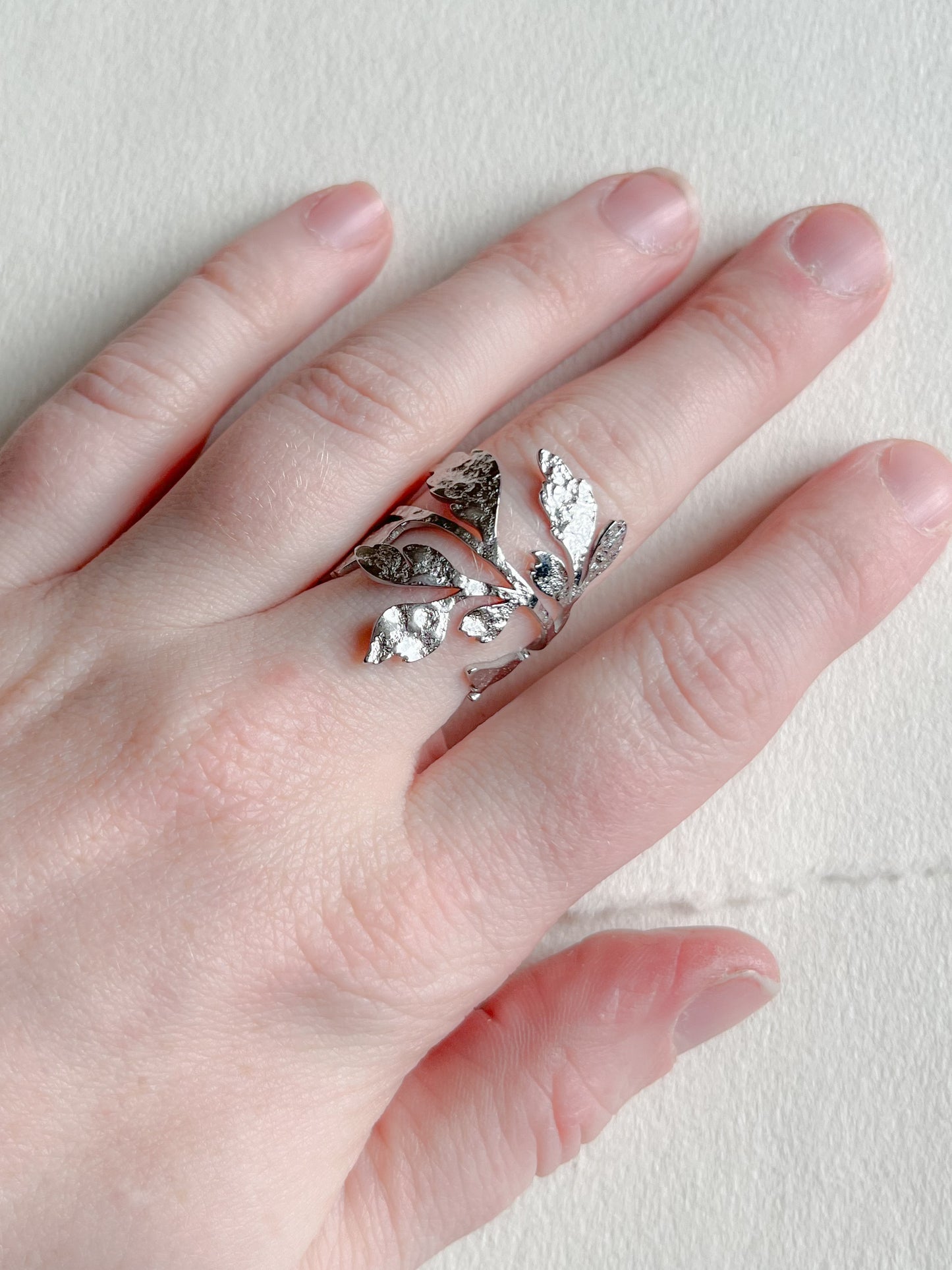 Ring // leaf stål