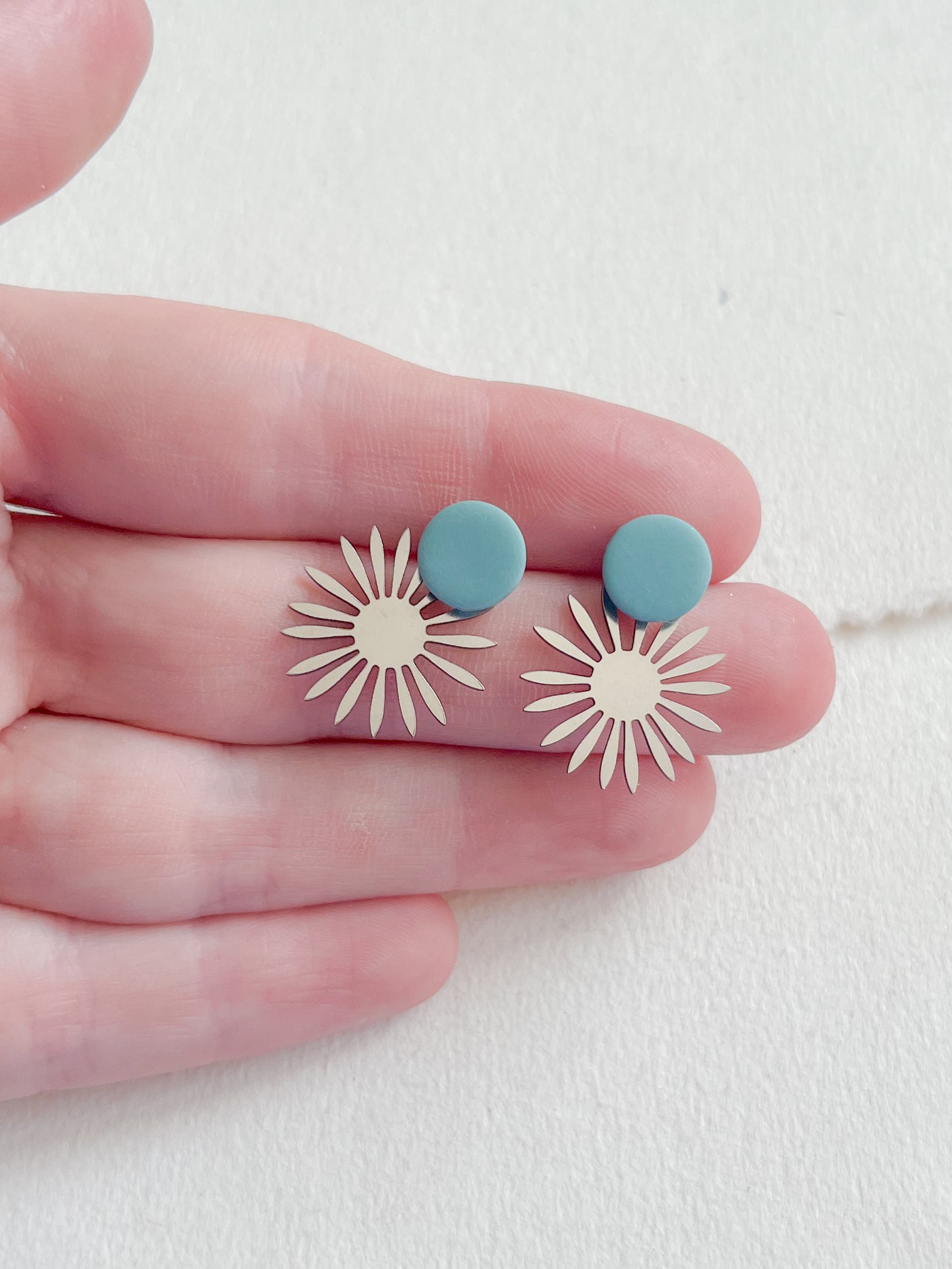 Mint dot /// stål bagstykke