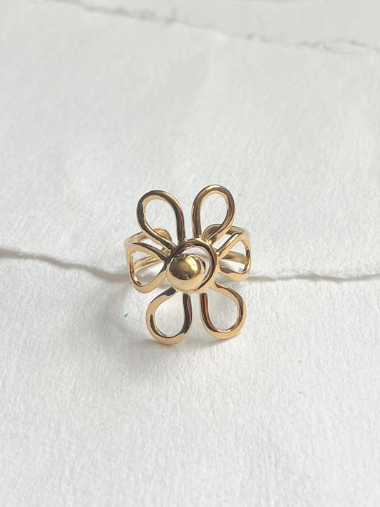 Ring // åben blomst
