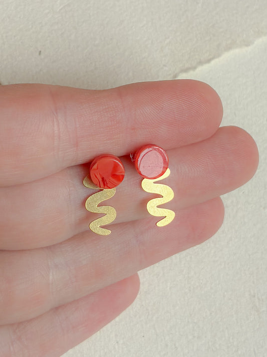 Koral dot /// bagstykke