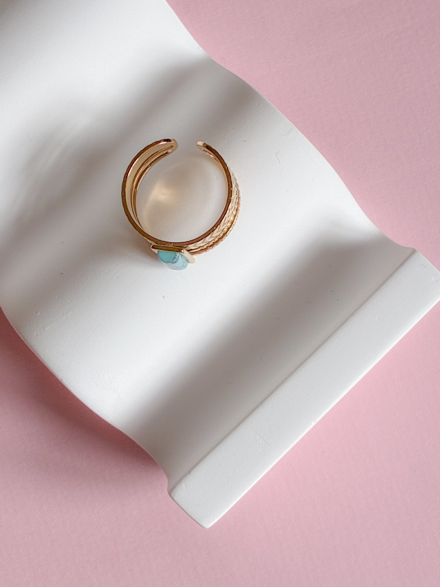 Ring // turkis