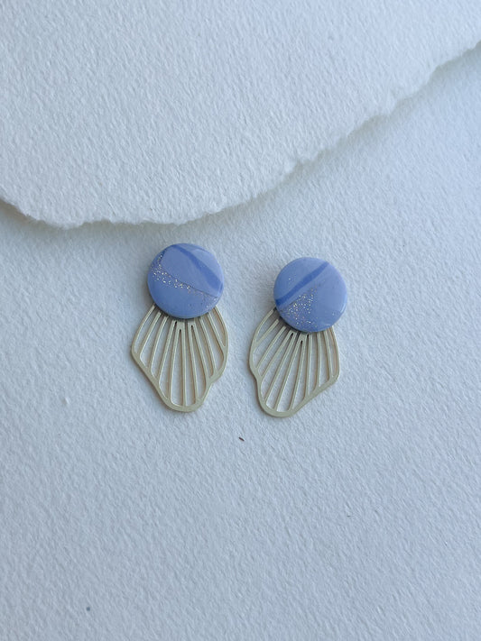 Lys blå mix dot /// messing