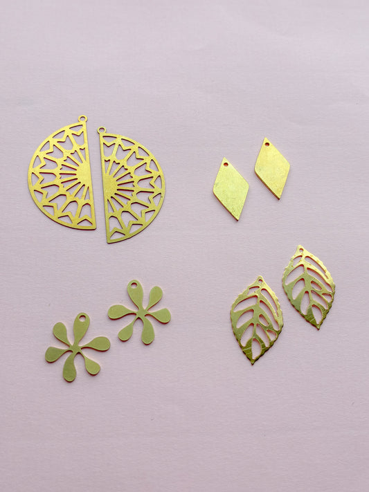 Sampak messing 08 // bagstykker