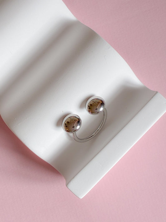 Ring // dobbelt op stål