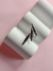 Ring //stick statement stål