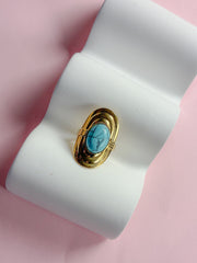 Ring // Turkis statement