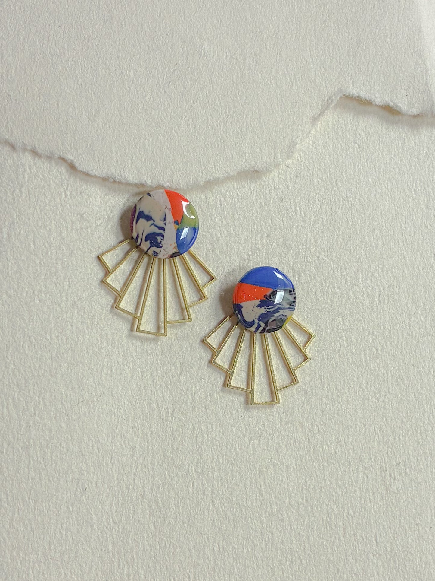 Unika dot /// wavey messing