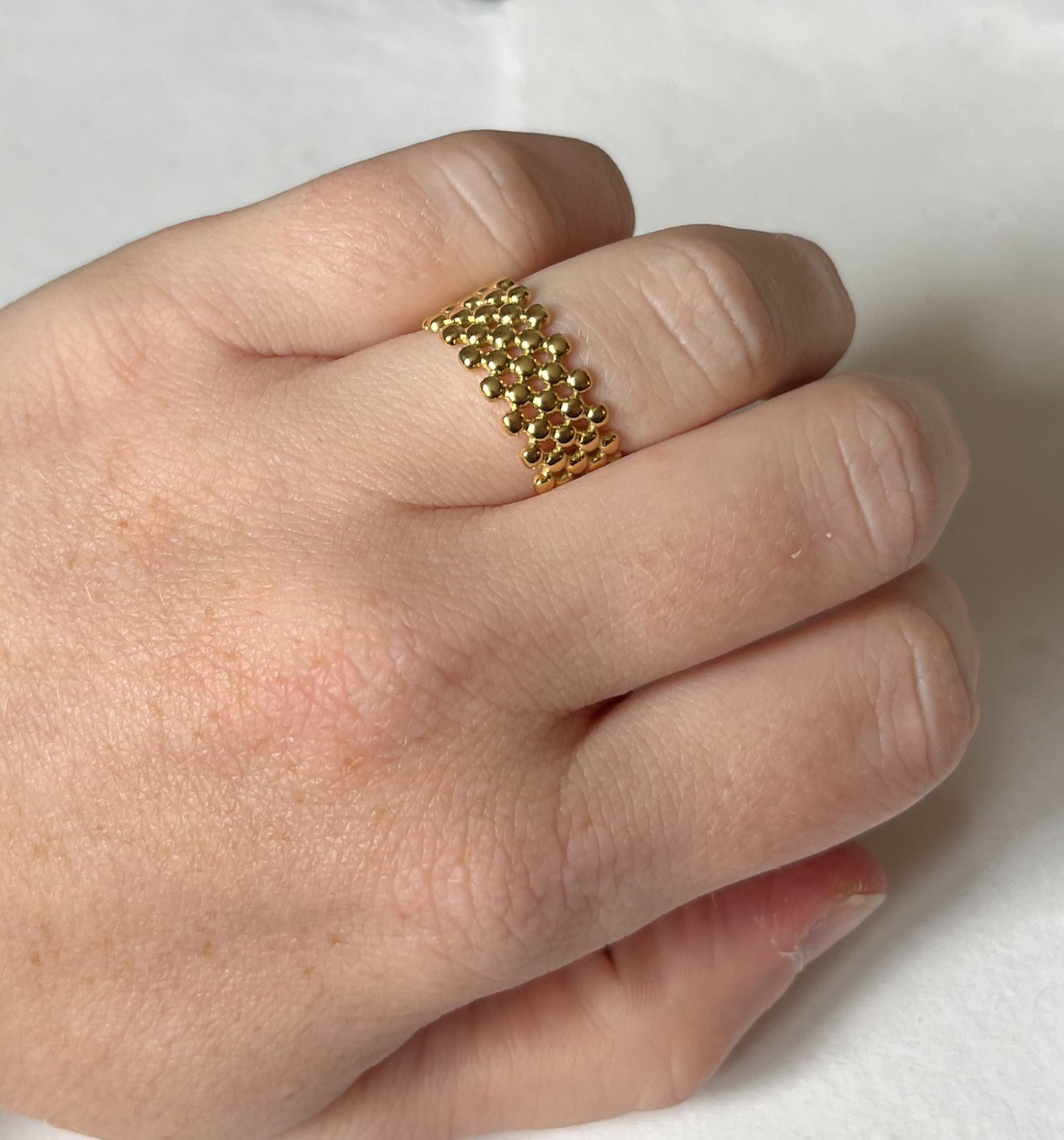 Vandfast Ring // weaving