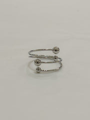 Vandfast Ring // perler på snor stål