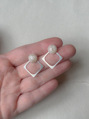 Lys dot /// stål bagstykke