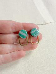 Stribet dot /// bagstykke