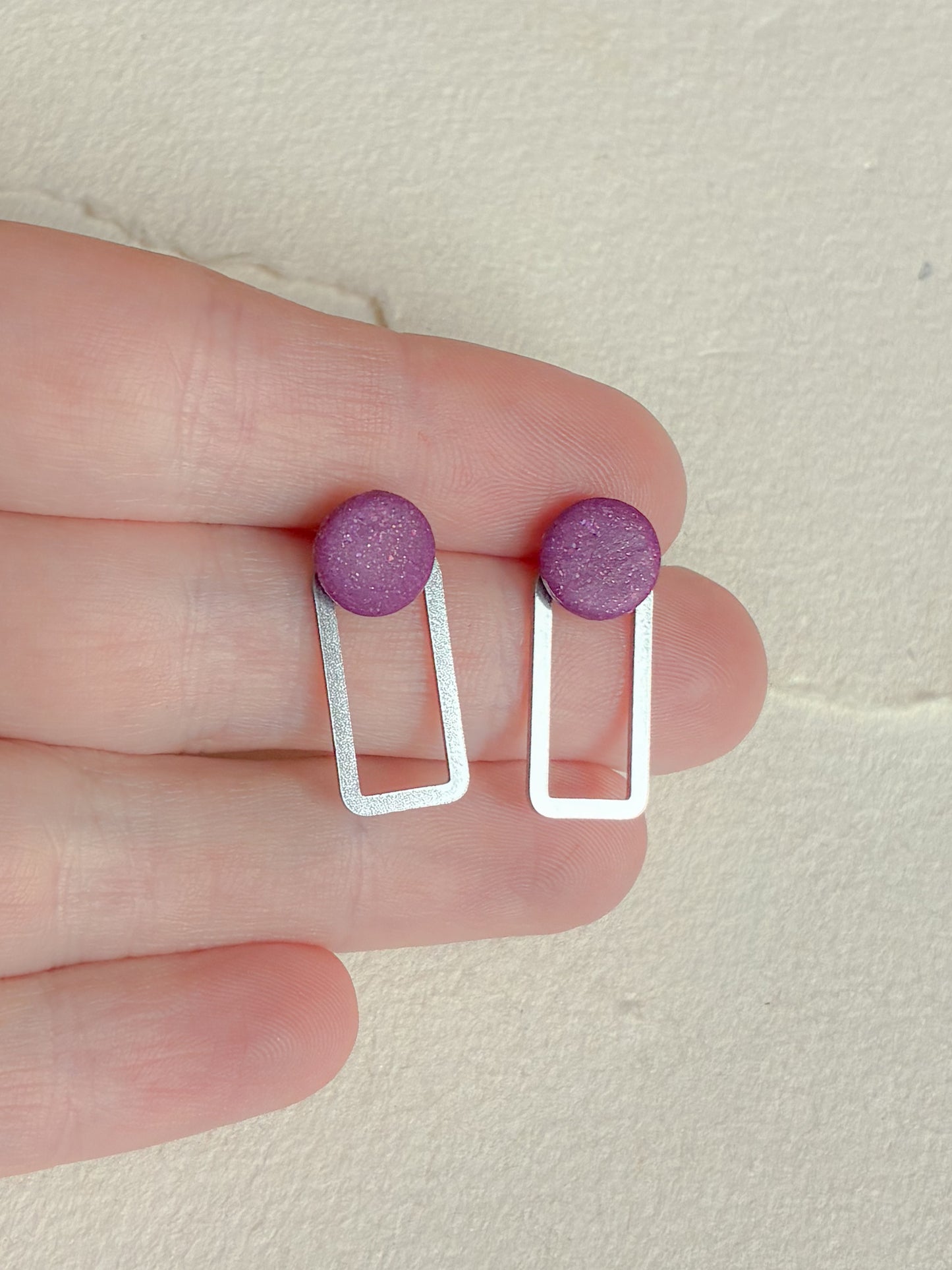 Lilla dot /// stål bagstykke