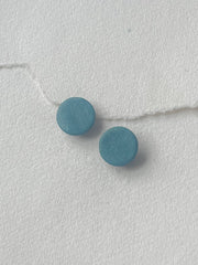 DOTS ørestikker // oversize petroleum glitter