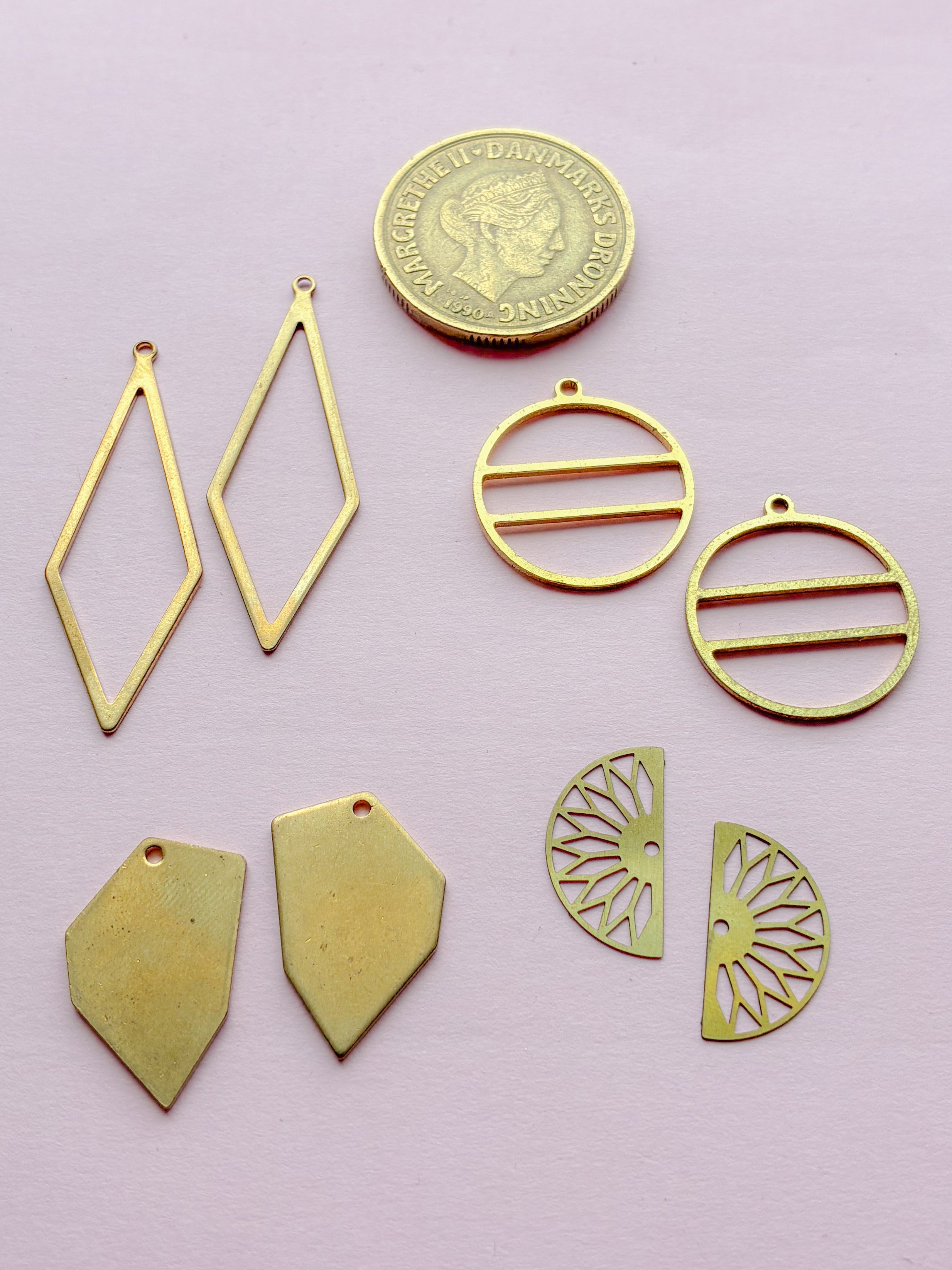 Sampak messing 12 // bagstykker