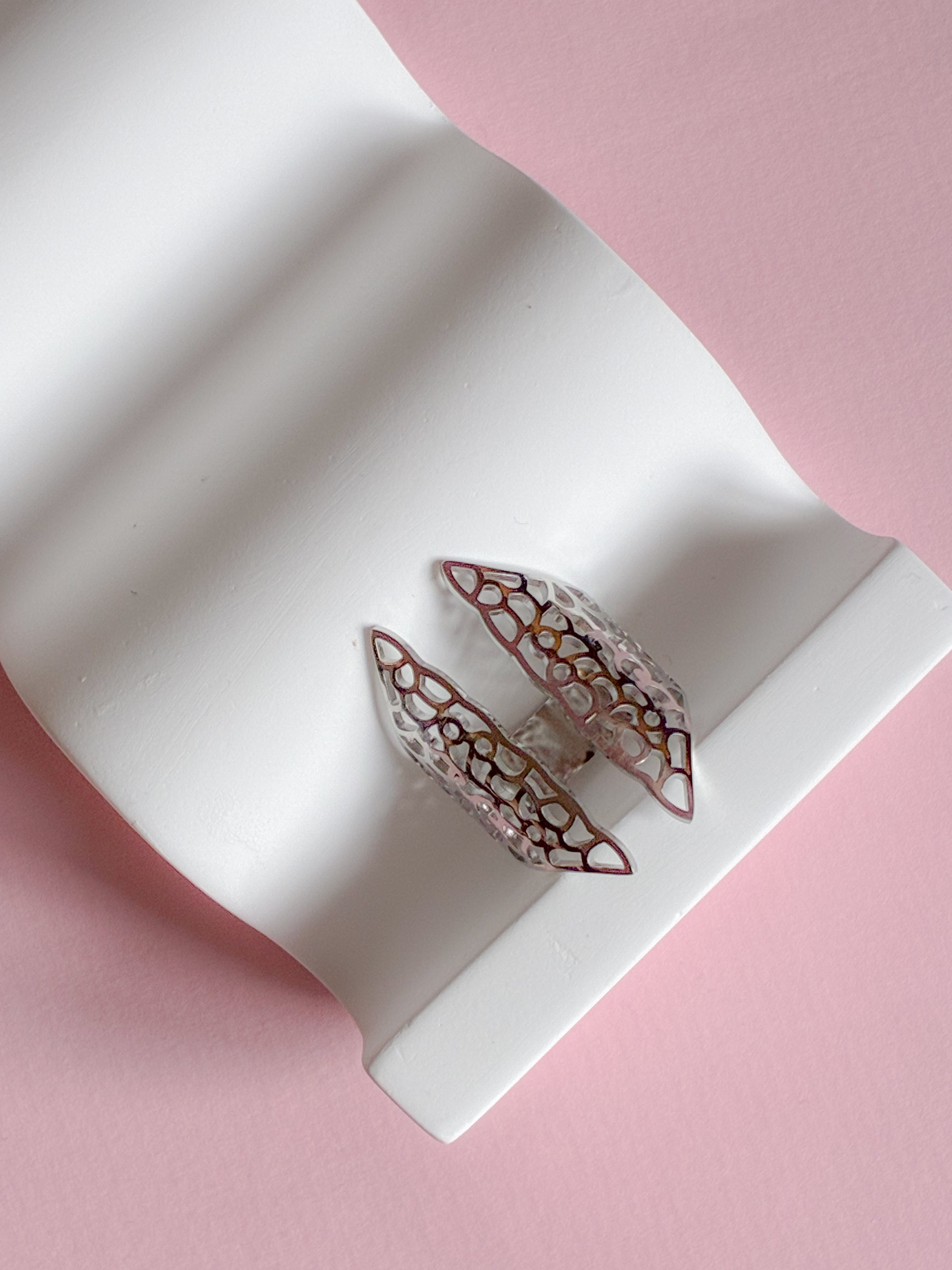 Ring // åben blonde stål