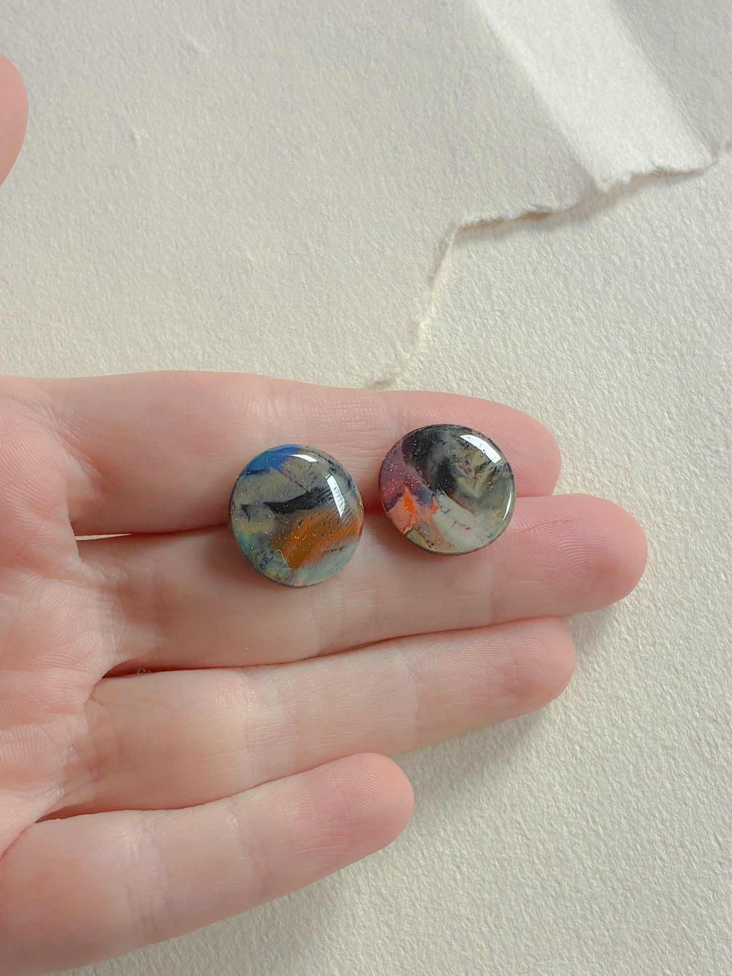 DOTS ørestikker // oversize unika mix 10