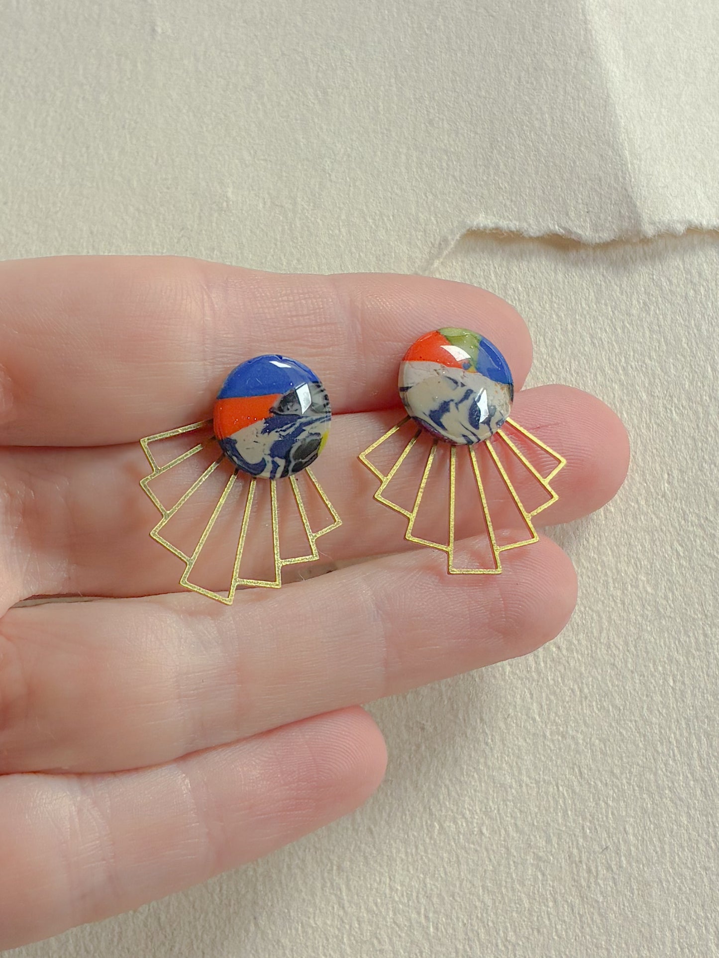 Unika dot /// wavey messing