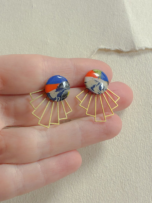 Unika dot /// wavey messing