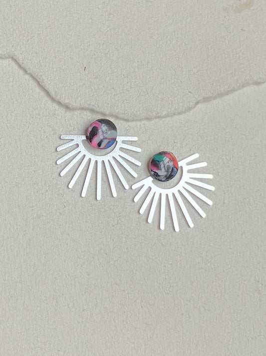 Unika dot /// stråle stål bagstykke