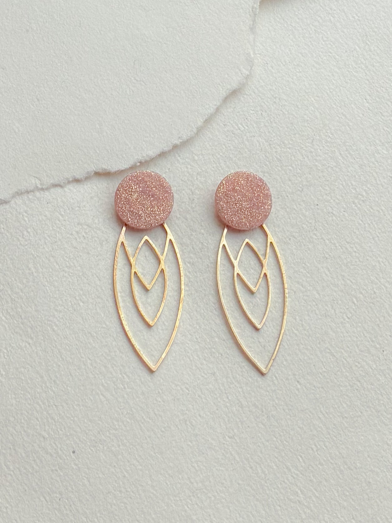 Ross glitter dot /// ornament bagstykke