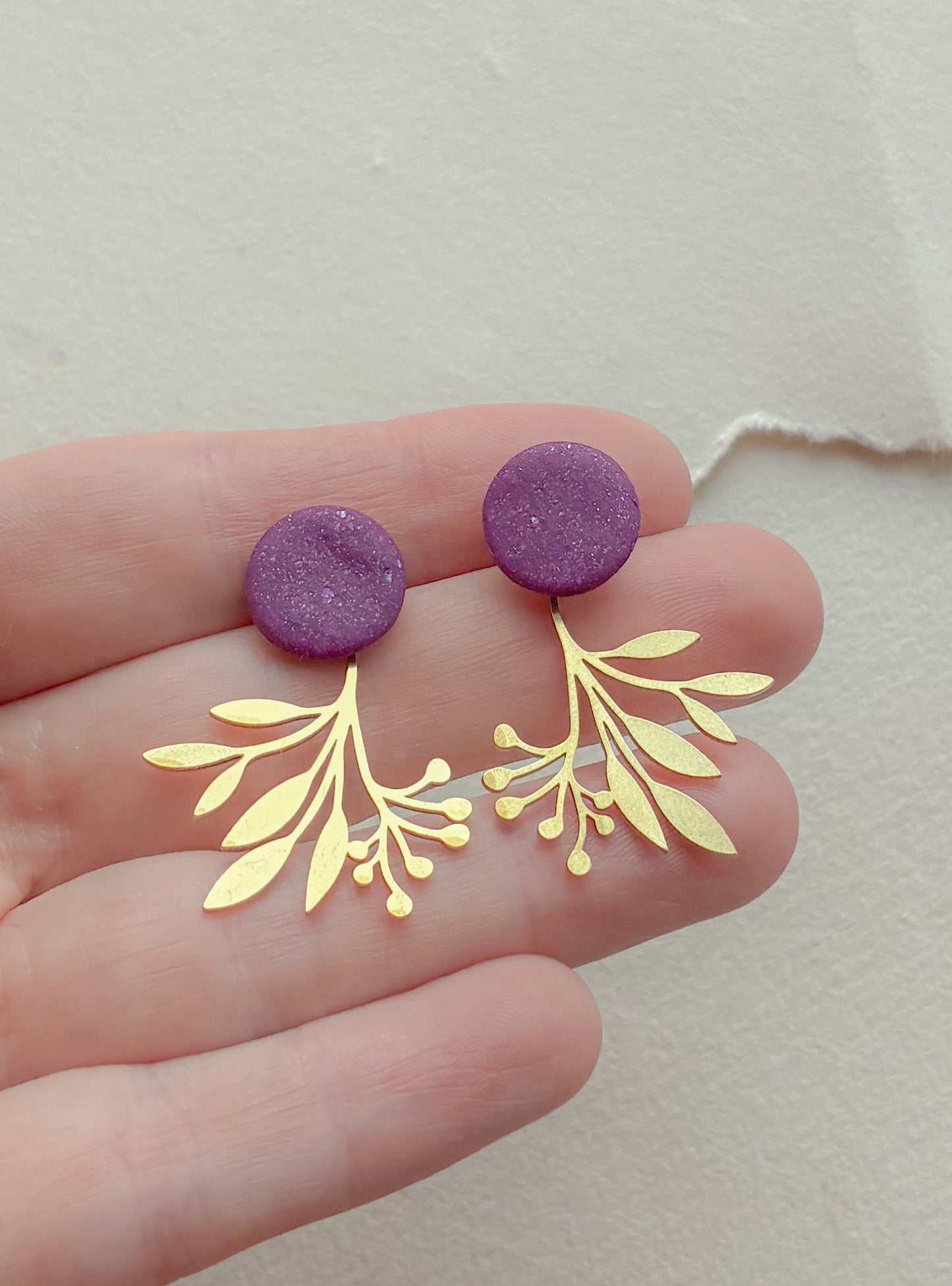 Lilla dot /// gren bagstykke