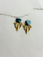 Unika dot /// draperet bagstykke