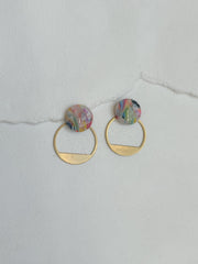 Unika nister dot // cirkel messing