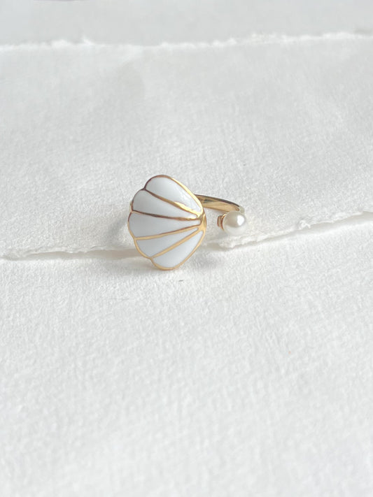 Ring // emalje musling