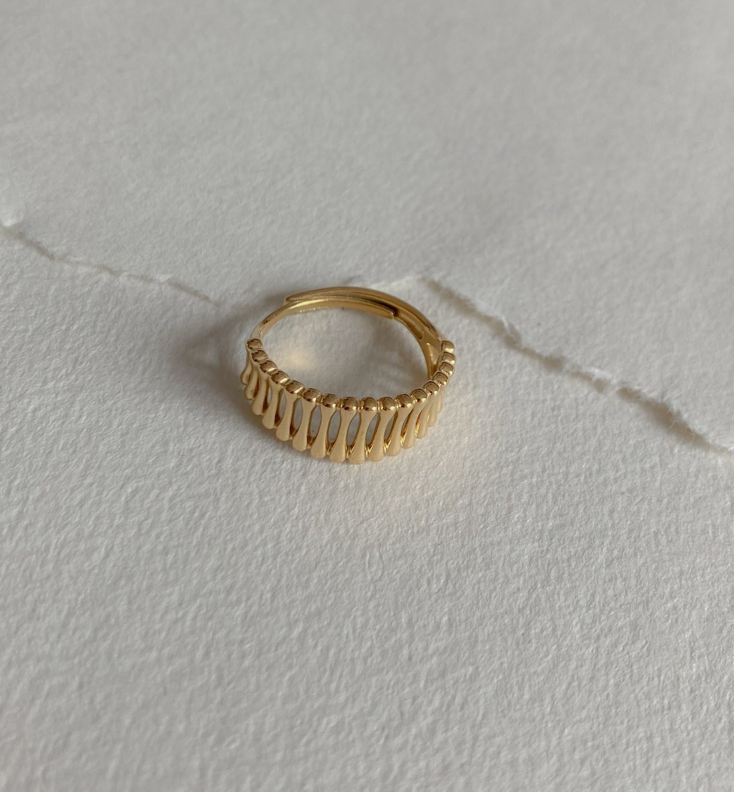 Vandfast Ring // stripes