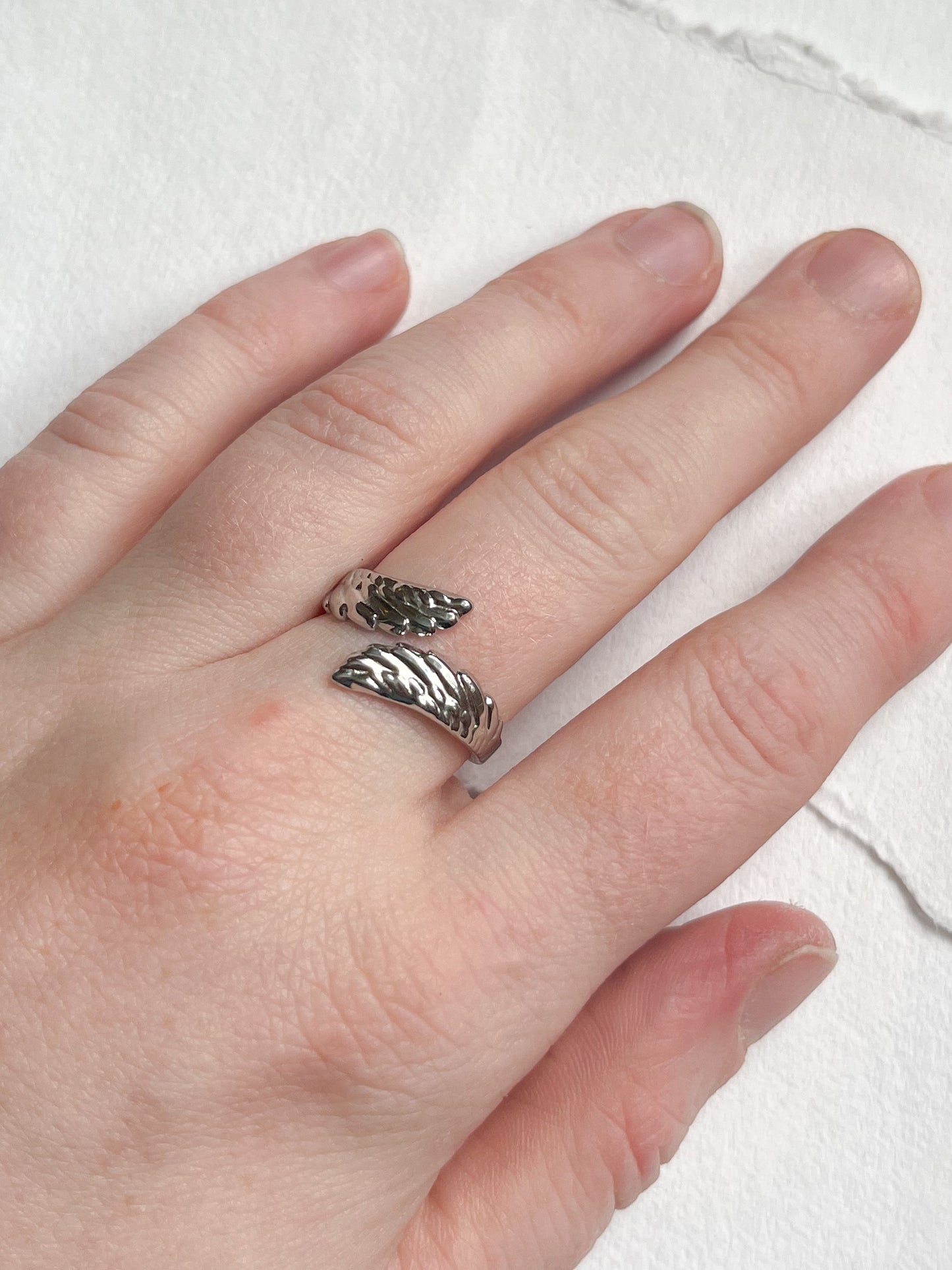 Ring // vinge stål