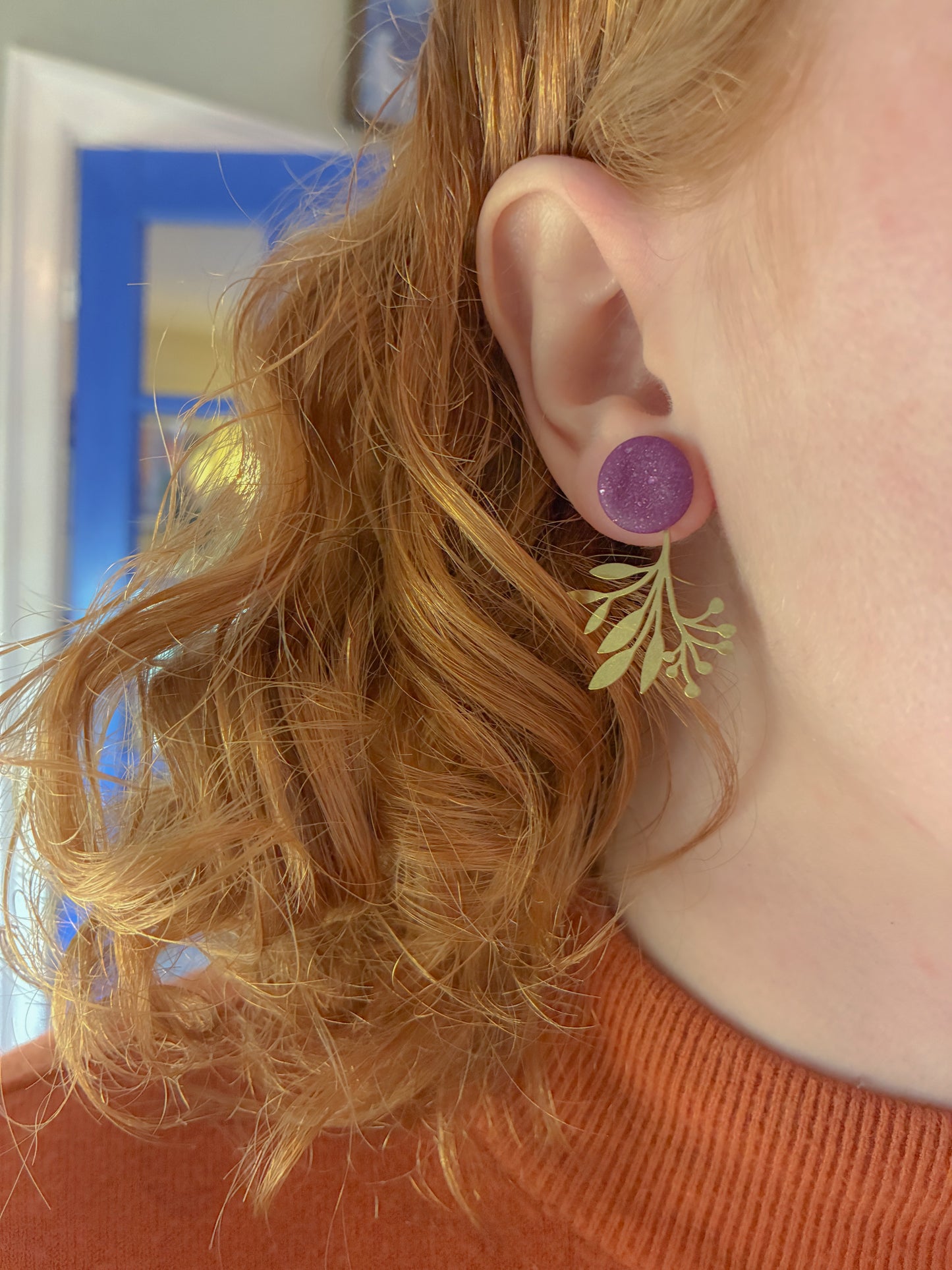 Lilla dot /// gren bagstykke