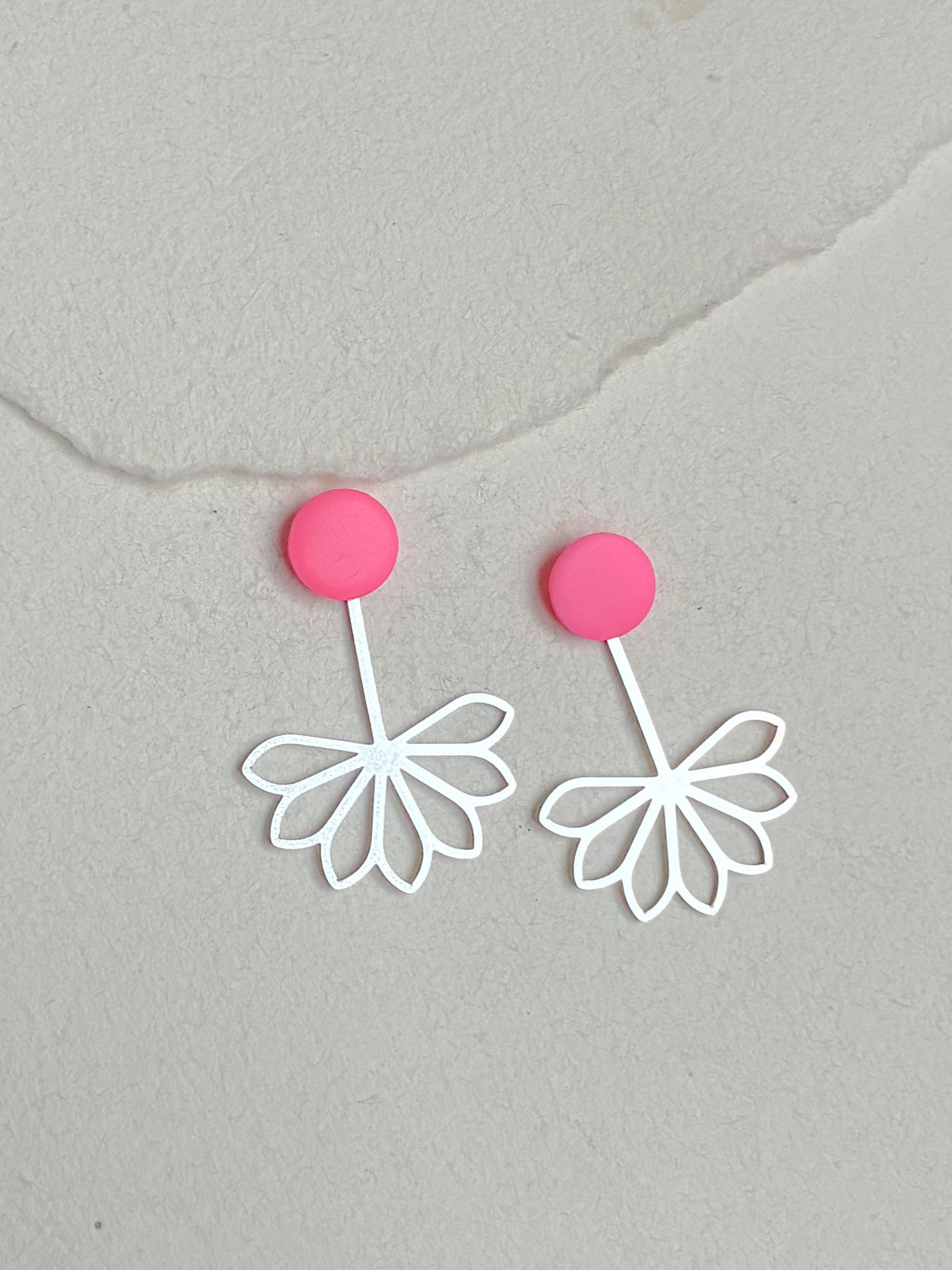 Pink Dot /// stål bagstykke