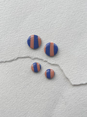 DOTS ørestikker // blå - klar orange