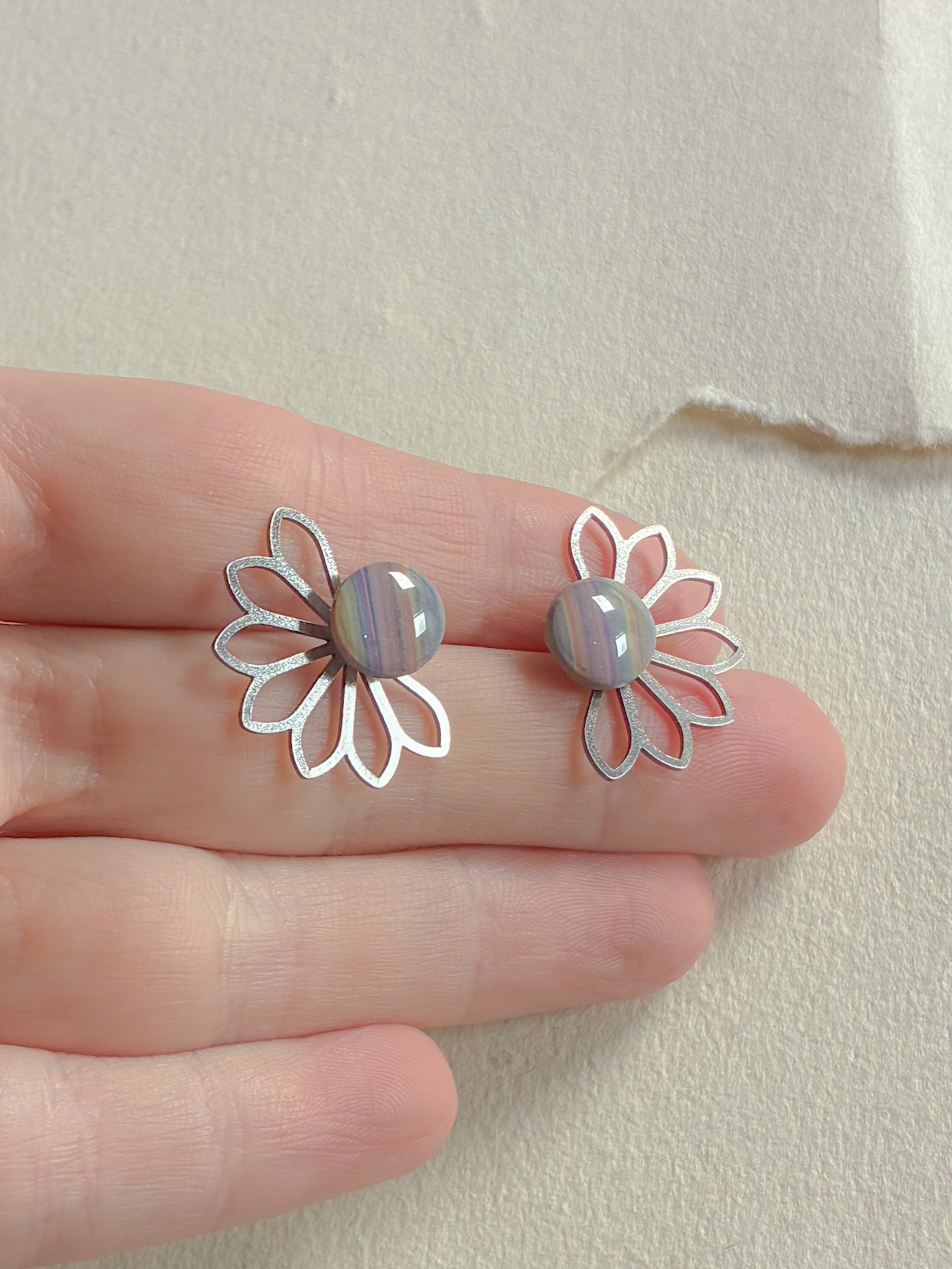 Unika dot /// stål bagstykke