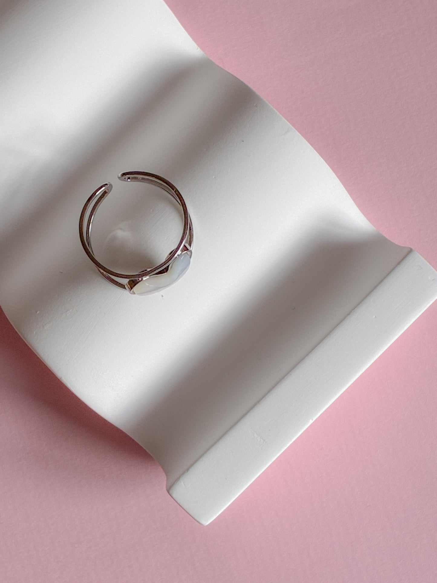 Ring // heart of steel