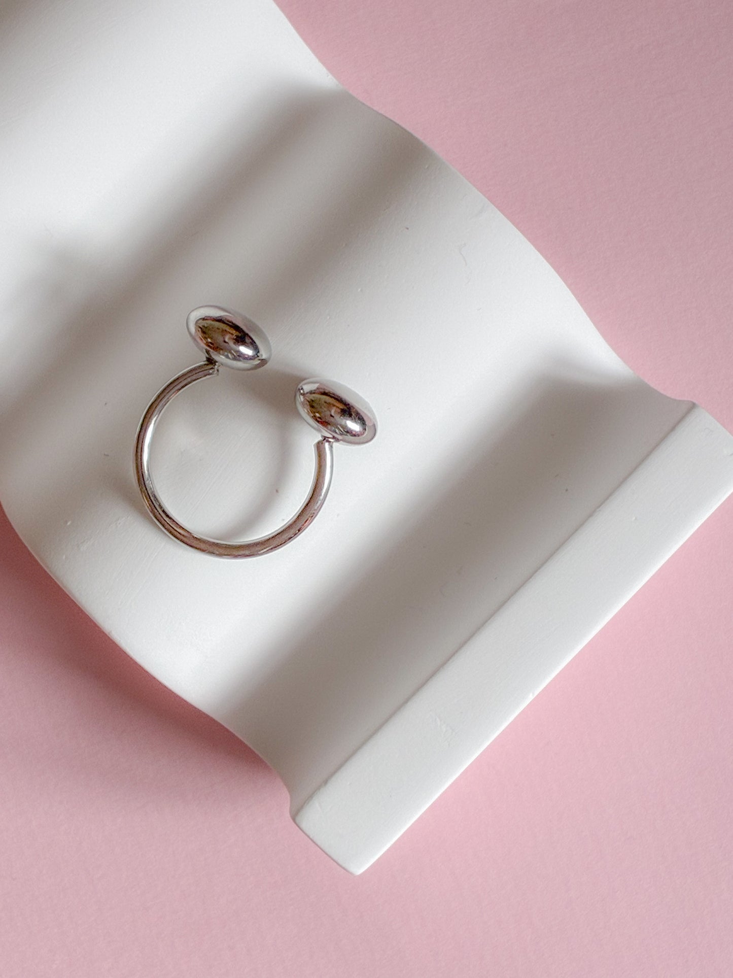 Ring // dobbelt op stål