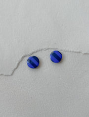 DOTS ørestikker // blå - mørk blå