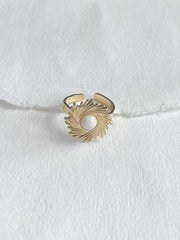 Ring // hvid centrum