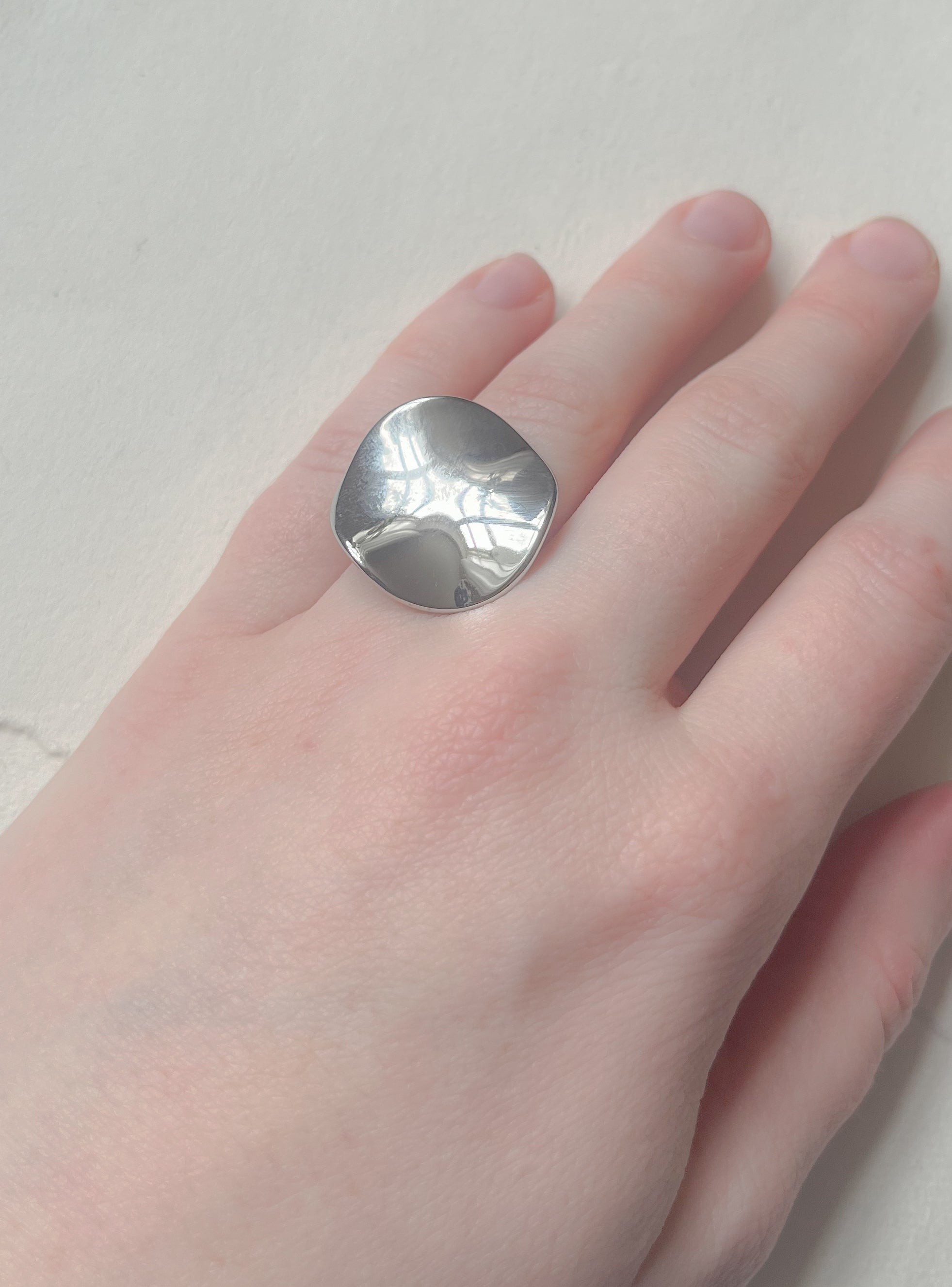 Vandfast ring // organic steel