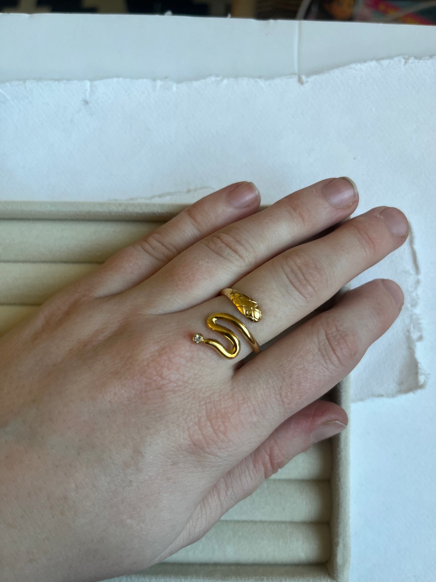 Ring // snakey