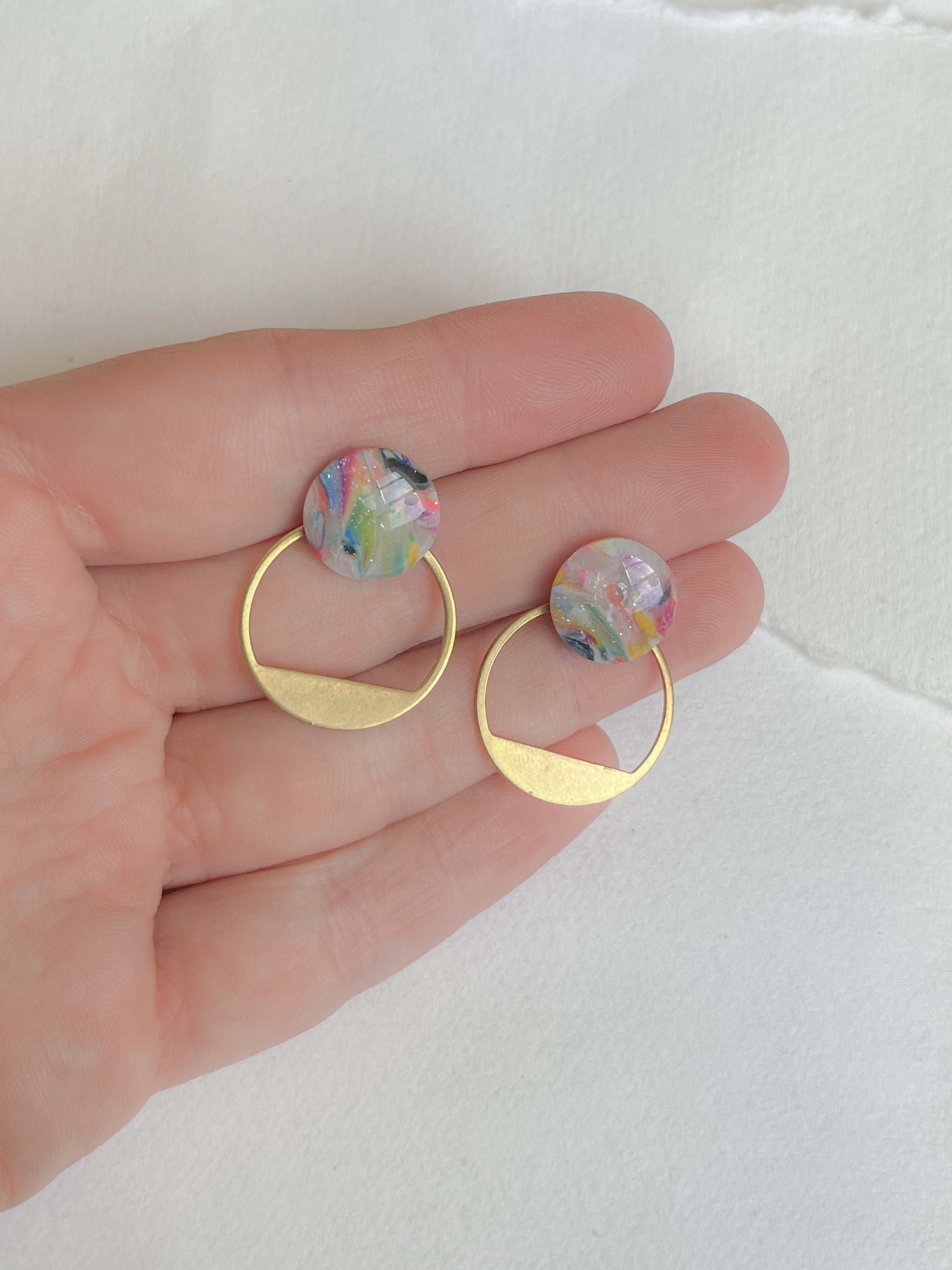 Unika nister dot // cirkel messing