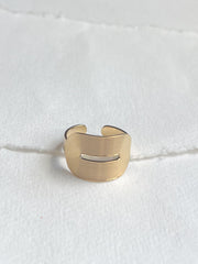 Ring // simpel forgyldt