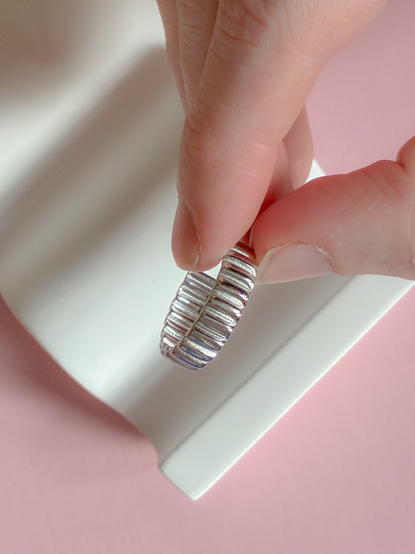 Ring // simple lines stål