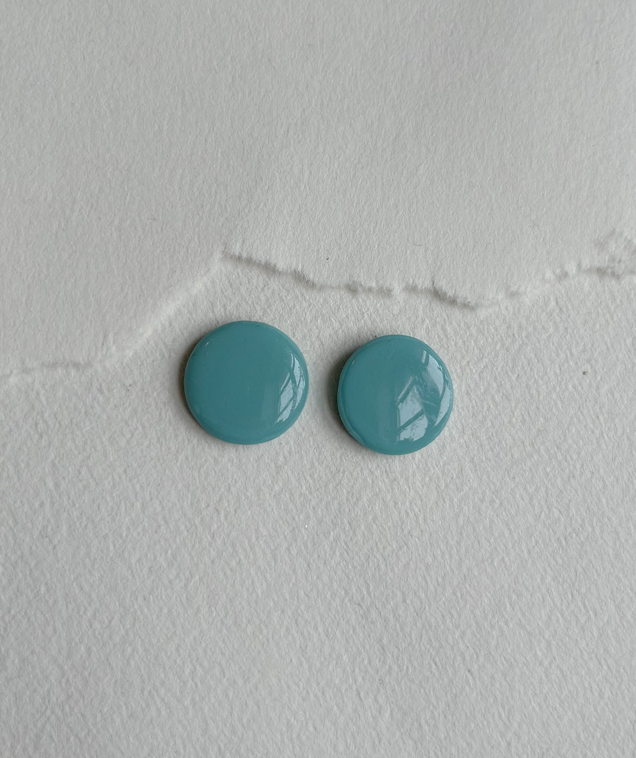 DOTS ørestikker oversize 20mm// Mint